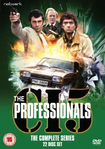 THE PROFESSIONALS , 57 EPISODES BODIE & DOYLE. S3 Region 2 Brand New