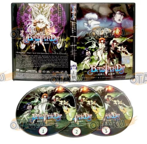 BASTARD!! SEASON 1 (PART 1&2) - DVD (24 EPS)+ (OVA 6 EPS) ENG DUB, SHIP FROM Region 2 Brand New BASTARD!! SEASON 1 (PART 1&2) - DVD (24 EPS)+ (OVA 6 EPS) ENG DUB, SHIP FROM Region 2 Brand New