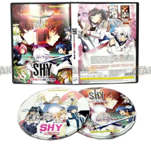 Shy (Sesong 1+2) - Anime TV-serie DVD Boks (1-24 episoder, Engelsk Dubbing)