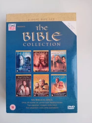 THE BIBLE COLLECTION 2004 'TIME LIFE' 6 DISC BOXSET Region 2  Brand New