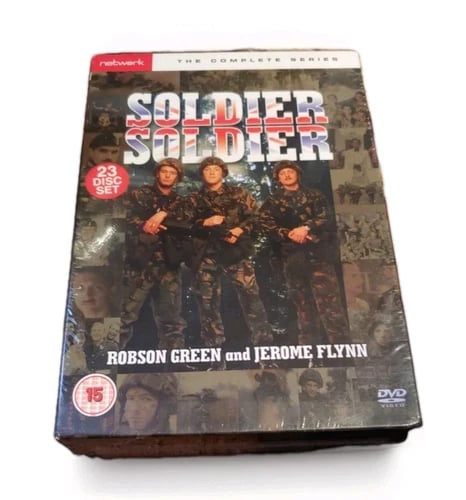 SOLDIER SOLDIER COMPLETE SERIES 1-7 DVD R2 (23 Disc Set) Region 2 Brand New