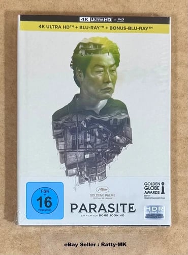 Parasite - Europeisk Import 4K + Blu-ray Mediabook Parasite - Europeisk Import 4K + Blu-ray Mediabook