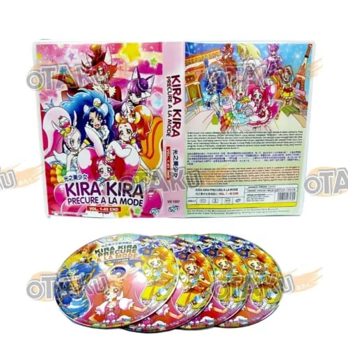 KIRA KIRA PRECURE A LA MODE - ANIME TV SERIES DVD BOX SET (49 EPS) SHIP FROM Region 2 Brand New