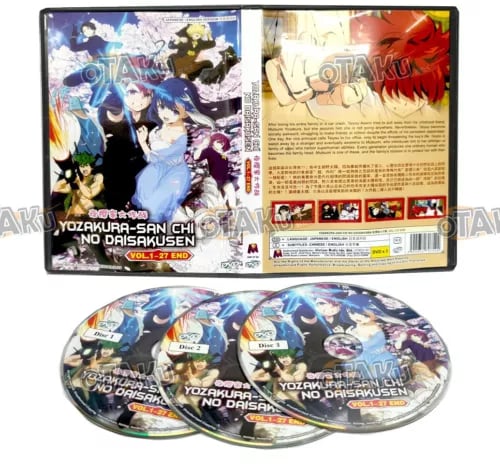 Yozakura-san Chi no Daisakusen - Anime TV DVD (1-27 afsnit) (Engelsk tale)