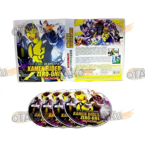 KAMEN RIDER ZERO-ONE - COMPLETE TV SERIES DVD BOX SET (1-45 EPS) SHIP FROM Region 2 Brand New