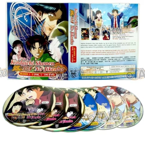 KINDAICHI SHONEN NO JIKENBO (SEASON 1-3) - ANIME TV DVD (1-106 EPS) SHIP FROM Region 2 Brand New