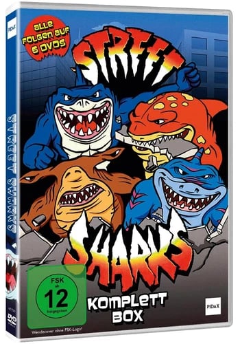 STREET SHARKS Season 1-3 Complete TV Series 1 2 3 / Region 2 DVD Brand New