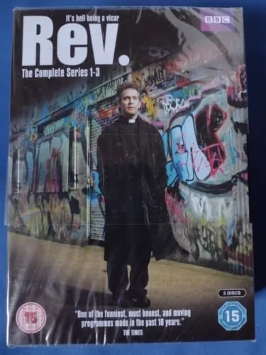 REV. (BBC 2010 TV) COMPLETE SERIES 1, 2 & 3 DVD TOM HOLLANDER R2 Region 2 Brand New