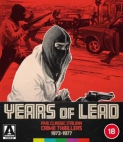 YEARS OF LEAD FIVE CLASSIC ITALIAN CRIME THRILLERS 1973-1977 BLU-RAY DVD Region 2 Brand New