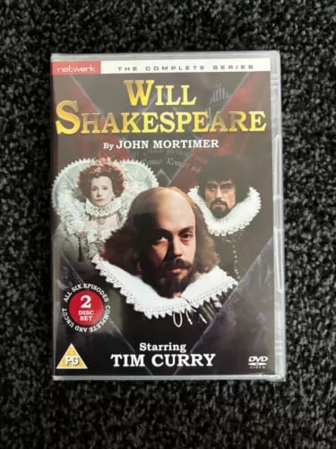 WILL SHAKESPEARE THE COMPLETE SERIES DVD TIM CURRY GENUINE Region 2 Brand New