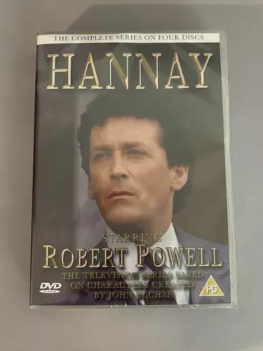 Hannay - Koko sarja DVD Robert Powellilla