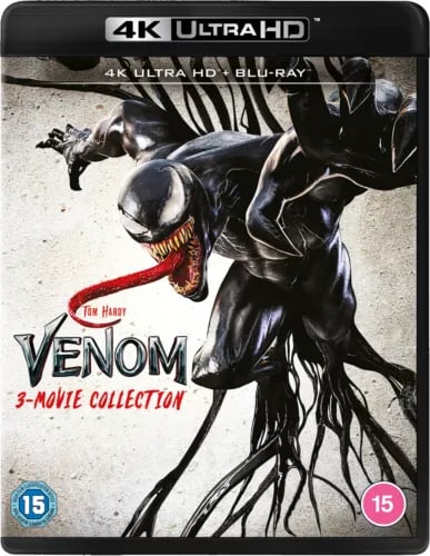 Venom: 3-elokuvan kokoelma [15] 4K UHD -boksipaketti