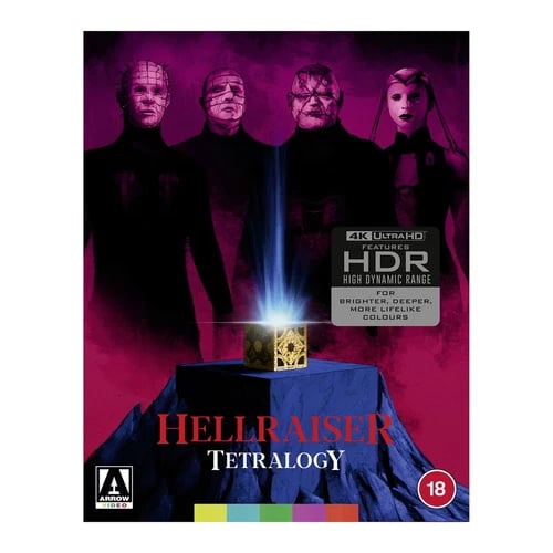Hellraiser Tetralogy Special Edition [18] 4K UHD Box Set Region 2 Brand New