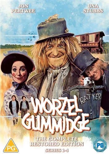 Worzel Gummidge: The Complete Restored Edition DVD (2023) Jon Pertwee, Hill Region 2 Brand New