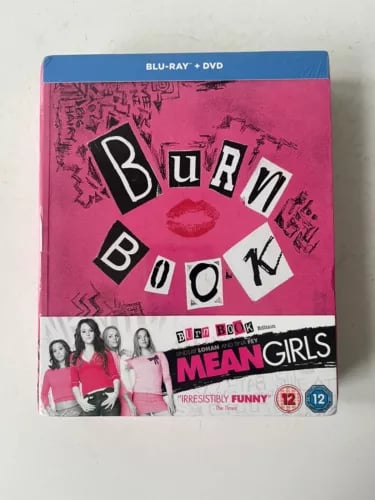 Mean Girls 15-vuotisjuhlapainos 'Burn Book' (DVD + Blu-Ray) [2019]