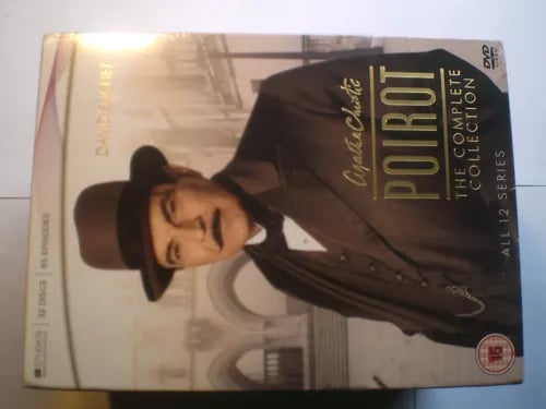 Poirot - Agatha Christie's Poirot - Complete Series 1-12 Region 2 Brand New