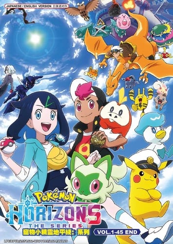 POKEMON HORIZONS : THE SERIES - ANIME TV DVD (1-45 EPS) (ENG DUB) SHIP FROM Region 2 Brand New