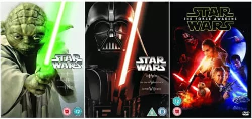 Star Wars – Koko Kokoelma 1-7 DVD Star Wars – Koko Kokoelma 1-7 DVD