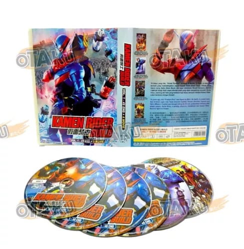 Kamen Rider Build - Anime TV-serie DVD Box Set (Ep. 1-49 + 4 filmer) | CDON