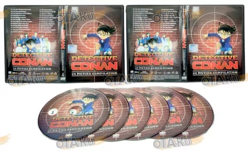 DETECTIVE CONAN MOVIE COMPILATION (24 IN 1) - MOVIE DVD BOX SET | SHIP FROM Region 2 Brand New DETECTIVE CONAN MOVIE COMPILATION (24 IN 1) - MOVIE DVD BOX SET | SHIP FROM Region 2 Brand New