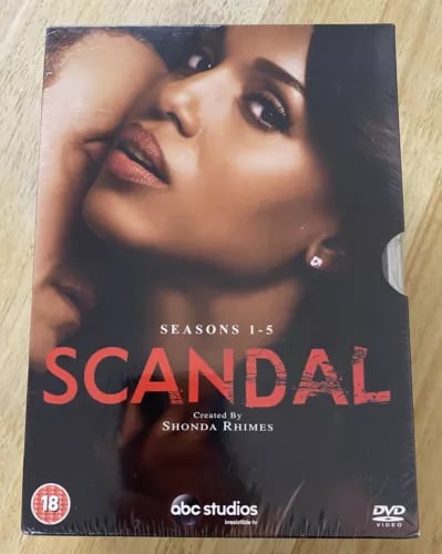 Scandal: Koko sarja 1-5 [DVD-boksisetti]