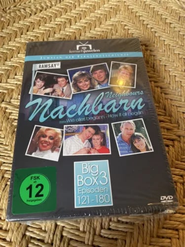 Neighbours How It All Began Big Box 3 Box Set. German & English. 1985-86, 8 DVDs Region 2 Brand New