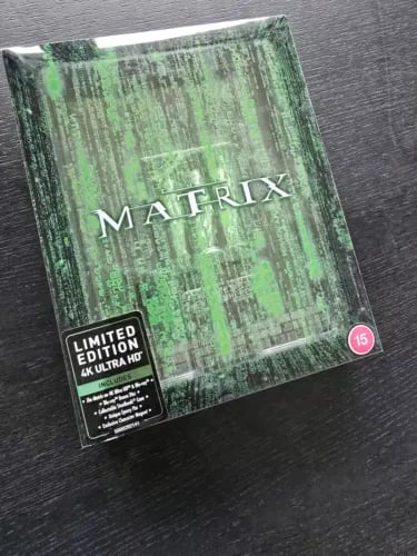 The Matrix Titans Of Cult Steelbook 4K UHD & Blu-ray