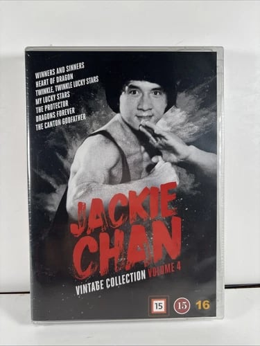 Jackie Chan Vintage Collection vol. 4 DVD Box Set 7-Movie region 2 English audio Brand New