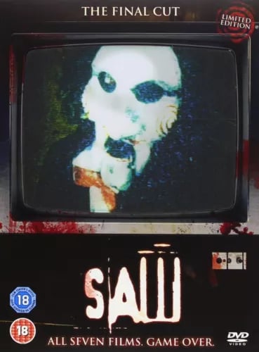 Saw 1-7 Dvd Box Set Genuine Complete Collection 1 2 3 4 5 6 7 All Movies Region 2 Brand New