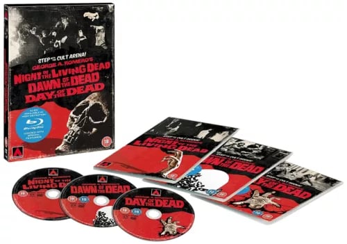 GEORGE A ROMERO'S DEAD TRILOGY DAY OF THE DAWN NIGHT LIVING Movie Film DVD R2 Region 2 Brand New GEORGE A ROMERO'S DEAD TRILOGY DAY OF THE DAWN NIGHT LIVING Movie Film DVD R2 Region 2 Brand New