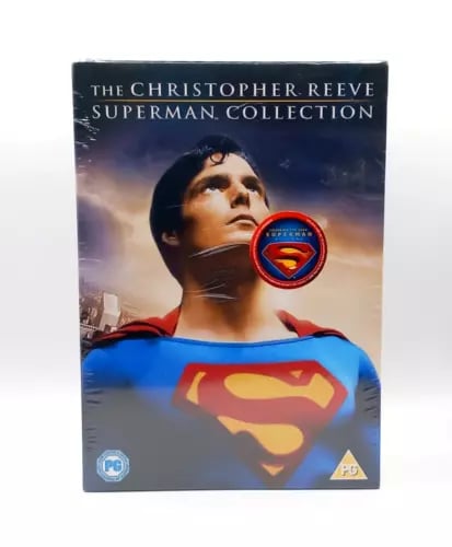 Superman The Christopher Reeve Collection DVD Box Set (2006) Region 2 Brand New