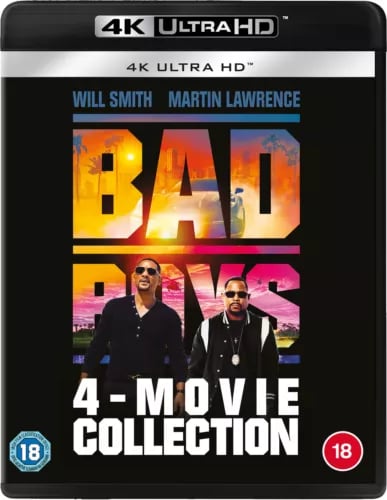 Bad Boys: 4-elokuvan kokoelma [18] 4K UHD -boksipaketti