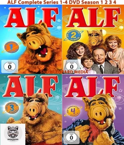 ALF – Komplet Serie 1-4 DVD Box Set (Region 2)