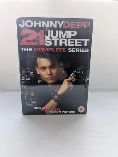 21 Jump Street The Complete Series Dvd Johnny Depp Reg 2 Region 2 Brand New