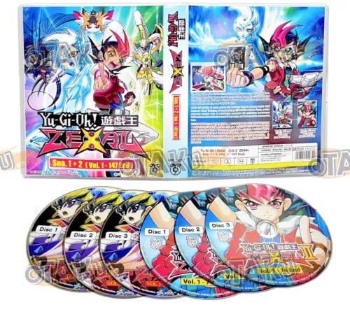 YU-GI-OH ! ZEXAL (SEASON 1+2) - ANIME TV SERIES DVD (1-147 EPS) SHIP FROM Region 2 Brand New