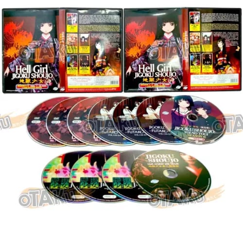 Hell Girl Jigoku Shoujo (Säsong 1-4) - DVD Boxset (90 avsnitt + film)