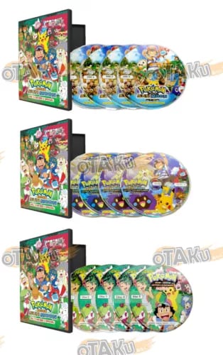POKEMON SUN & MOON - ANIME TV DVD (1-145 EPS + SPECIAL) ENG DUB | SHIP FROM Region 2 Brand New