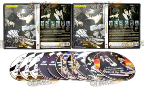 BLACK BUTLER - KUROSHITSUJI (SEASON 1-4) DVD (1-57 EPS+9 OVA+MOVIE) SHIP FROM Region 2 Brand New