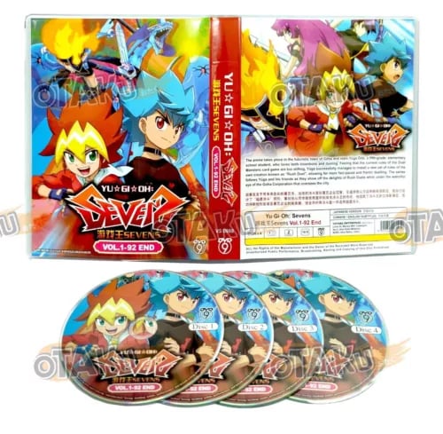Yu-Gi-Oh!: Sevens - Koko Anime TV-sarja DVD Box Set (1-92 jaksoa)