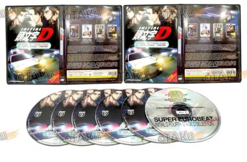 INITIAL D + STAGE 1-6 + 3 EXTRA STAGE + 3 BATTLE STAGE - ANIME DVD, SHIP FROM Region 2 Brand New