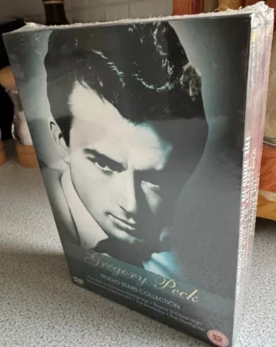 Gregory Peck Studio Stars Collection DVD Box Set Gunfighter - - RARE Region 2 Brand New