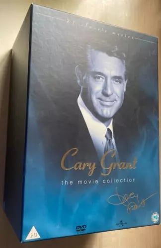 Cary Grant Filmkollektion (DVD Box Set, 21 film på 18 diske)