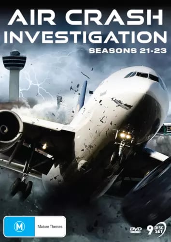 AIR CRASH INVESTIGATIONS: Sesonger 21-25 – DVD (Region 2) AIR CRASH INVESTIGATIONS: Sesonger 21-25 – DVD (Region 2)