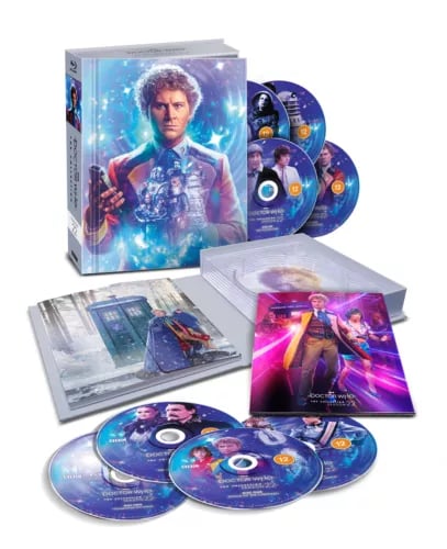 Doctor Who: The Collection - Season 22 [12] Blu-ray Box Set Region 2 Brand New