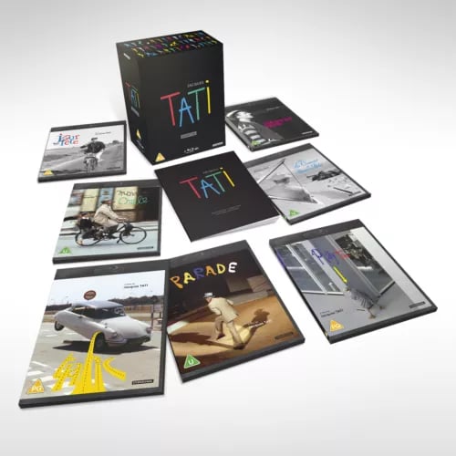 Jacques Tati Collection [PG] Blu-ray Box Set Region 2 Brand New