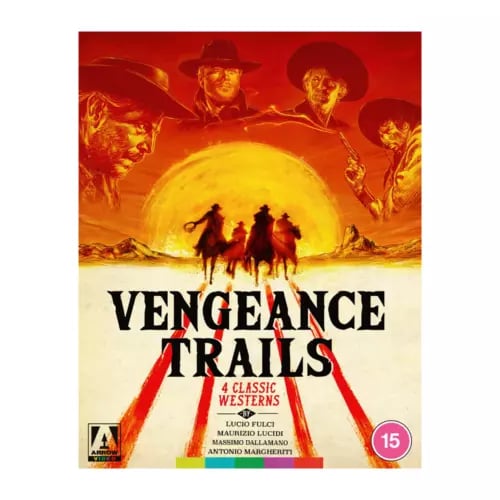 Vengeance Trails - Four Classic Westerns [15] Blu-ray Box Set Region 2 Brand New