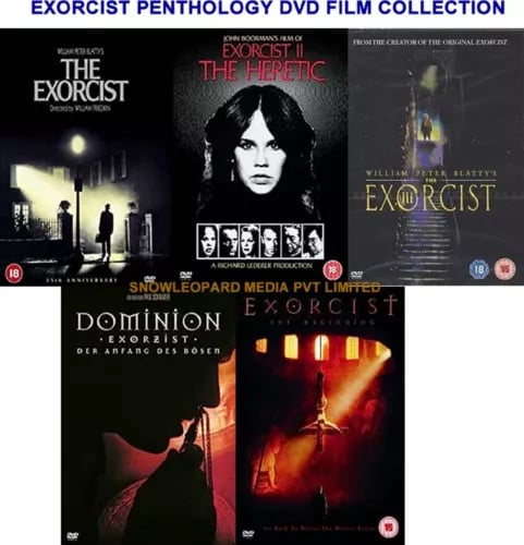 EXORCIST PENTHOLOGY DVD FILM COLLECTION PART 1 2 3 4 5 ALL MOVIE R2 Region 2 Brand New