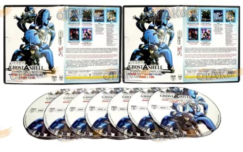 Ghost in the Shell: Stand Alone Complex (Sæson 1+2+2045) - TV DVD (76 afsnit)