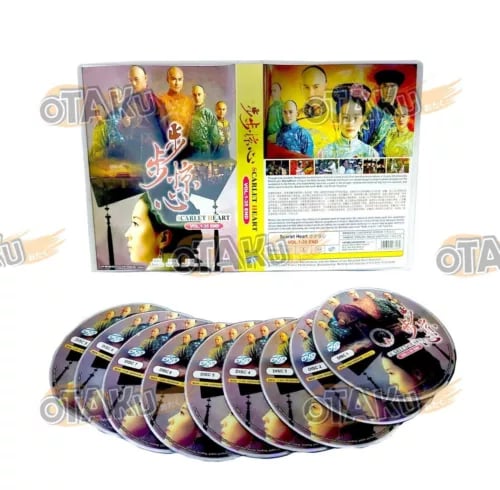 SCARLET HEART - Komplett kinesisk TV-serie DVD Box Set (1-35 episoder)