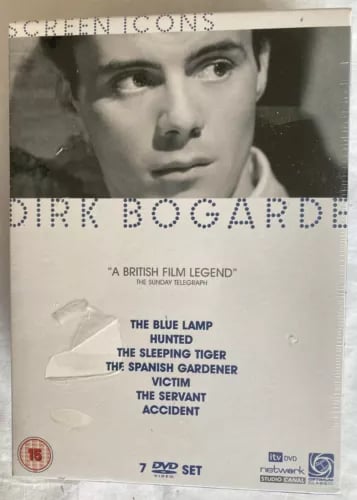 Dirk Bogarde - Screen Icons Collection (DVD, 2007) , Region 2 Brand New